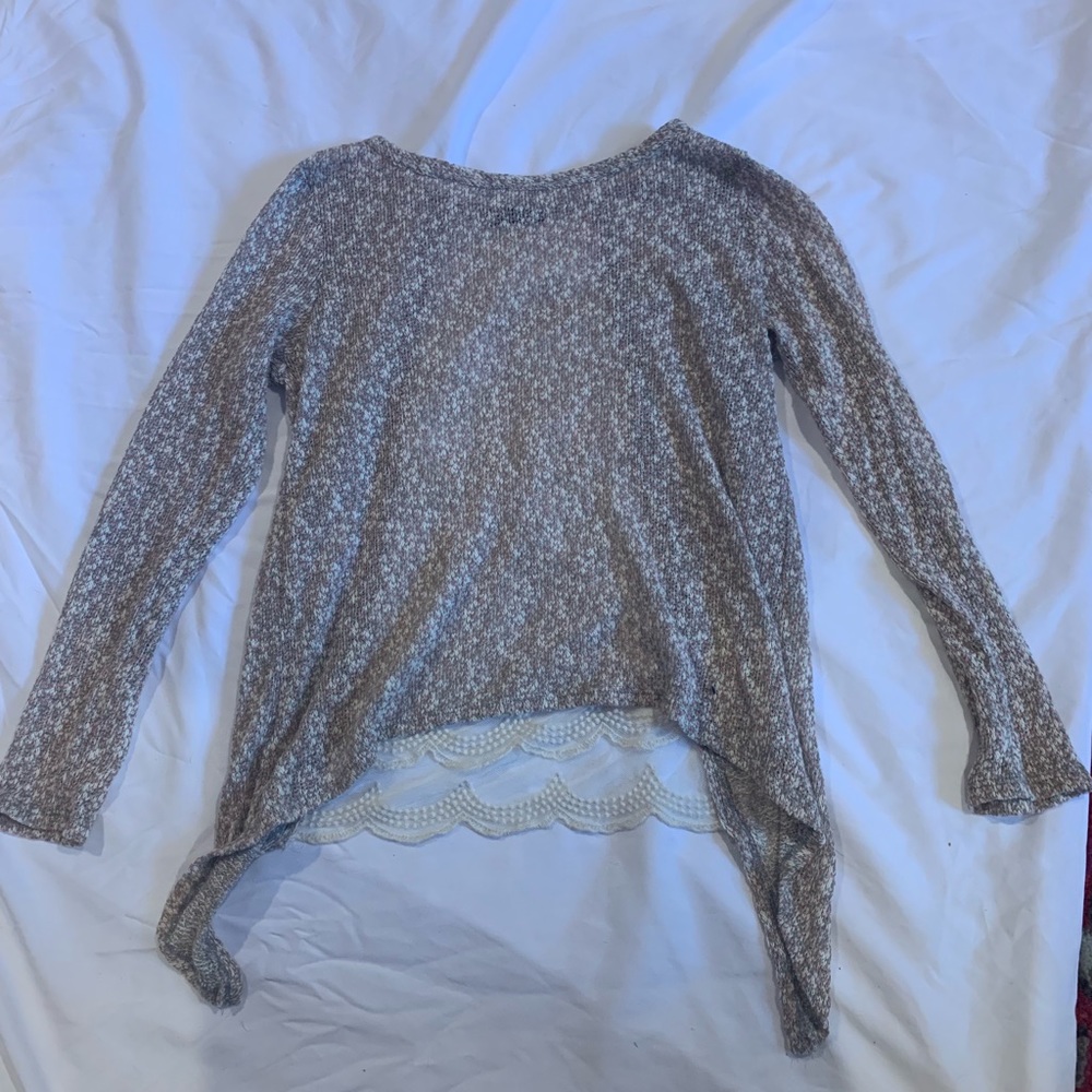 Jella couture lacy back sweater